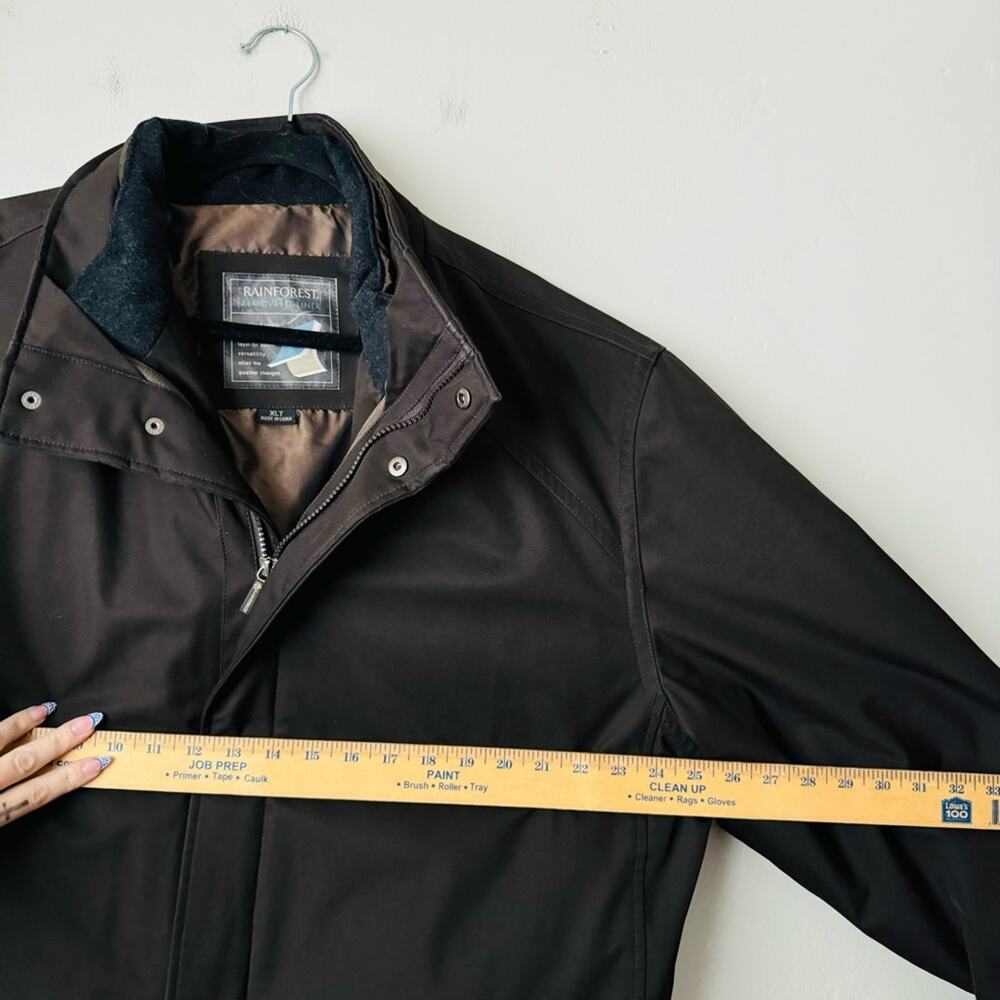 Rainforest Removable Liner Multi Layer Zip Up Win… - image 4